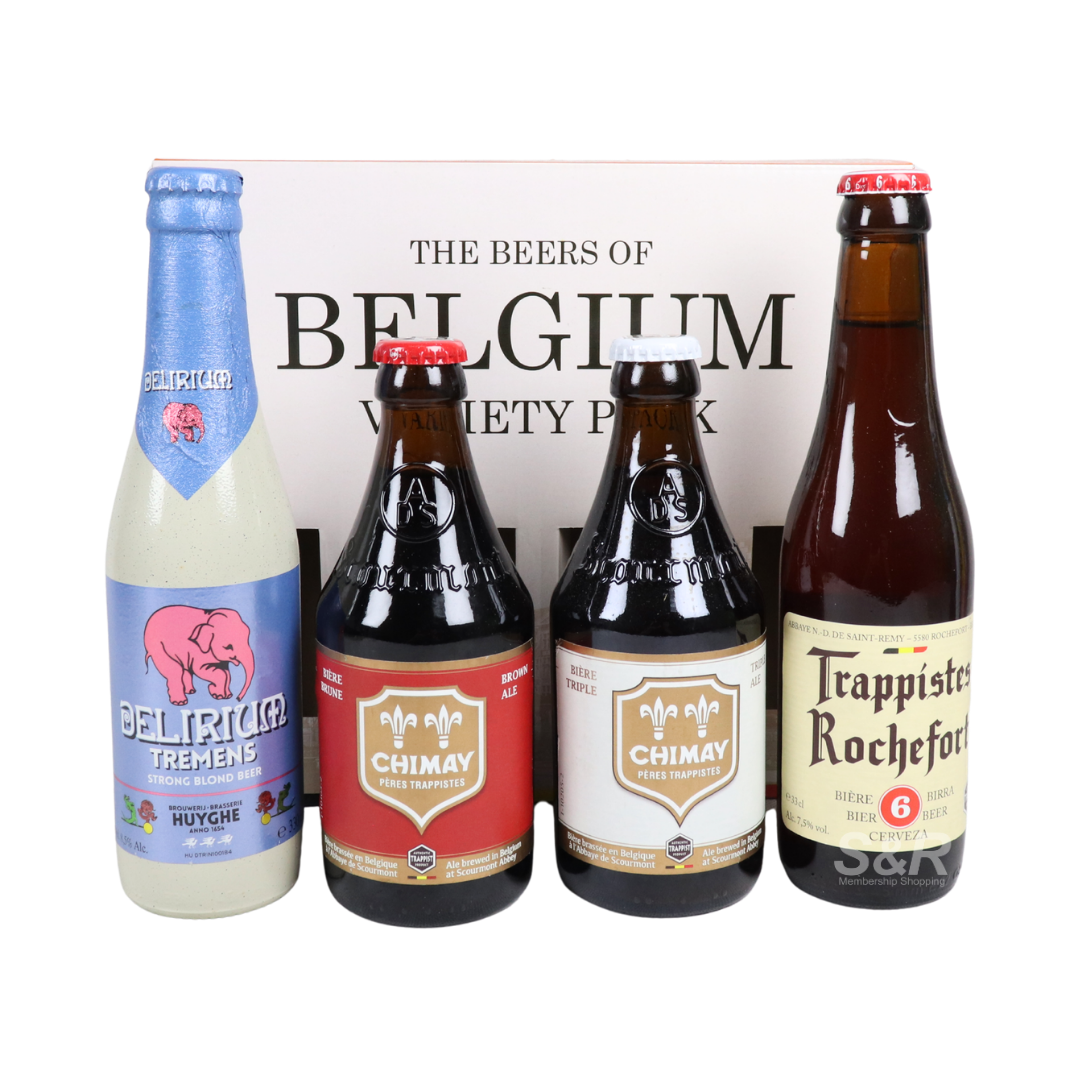 The Beers of Belgium Collection 4 bottles